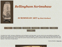 Tablet Screenshot of bellinghamscrimshaw.com